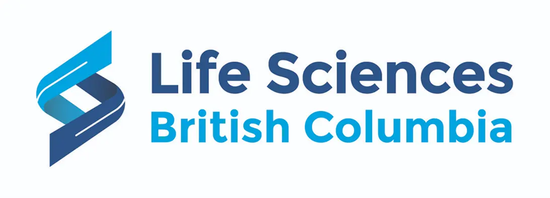 Logo of Life Sciences British Columbia demonstrating our partnership with them.